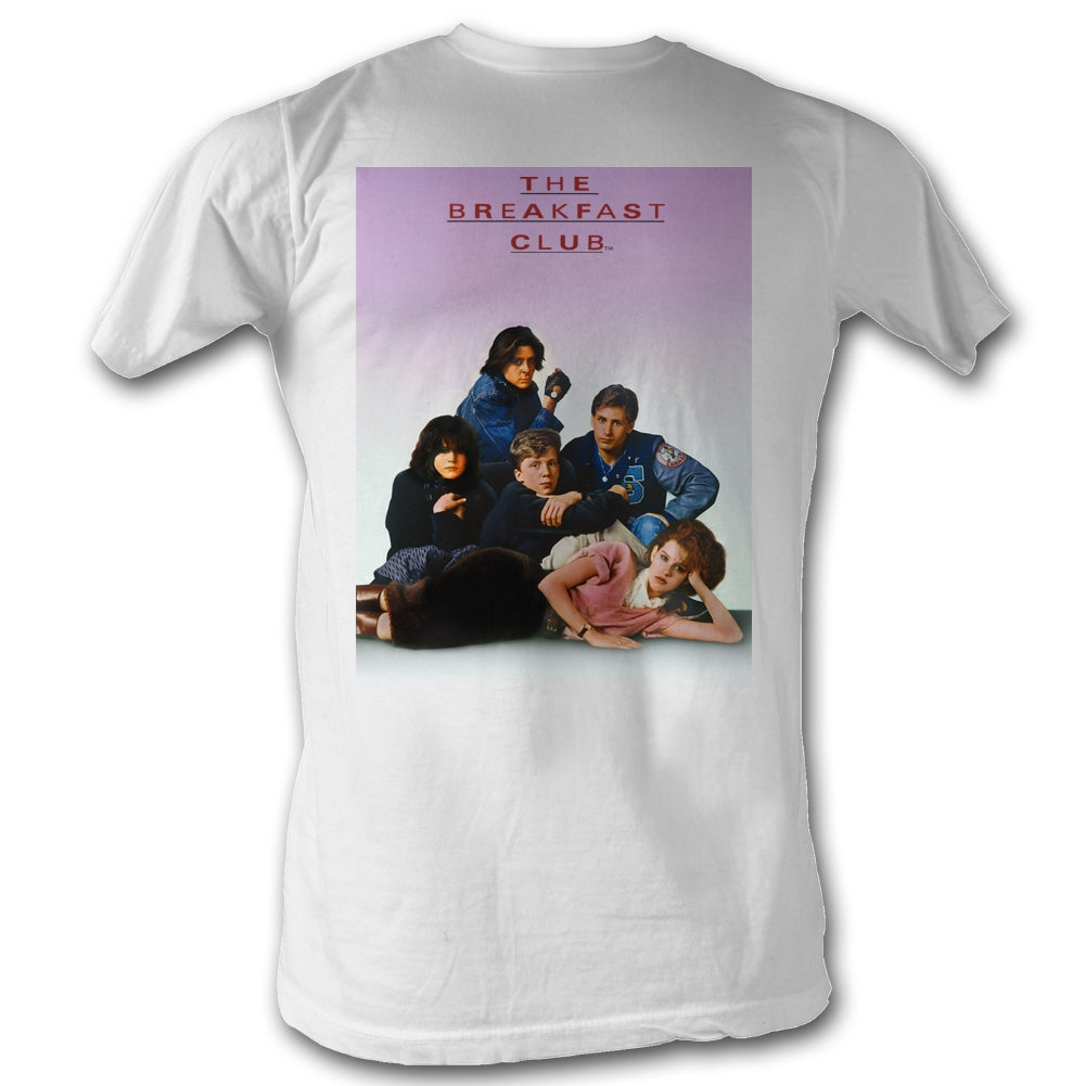 Breakfast Club Mens S/S T-Shirt - Poster - Solid White Style001 Hoodie, Sweatshirt | CiraTrend.com
