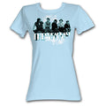 Breakfast Club Girls Juniors S/S T-Shirt - Sitting Around - Solid Light Blue Hoodie, Sweatshirt | CiraTrend.com