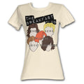 Breakfast Club Girls Juniors S/S T-Shirt - Sterotypes - Solid Natural Hoodie, Sweatshirt | CiraTrend.com