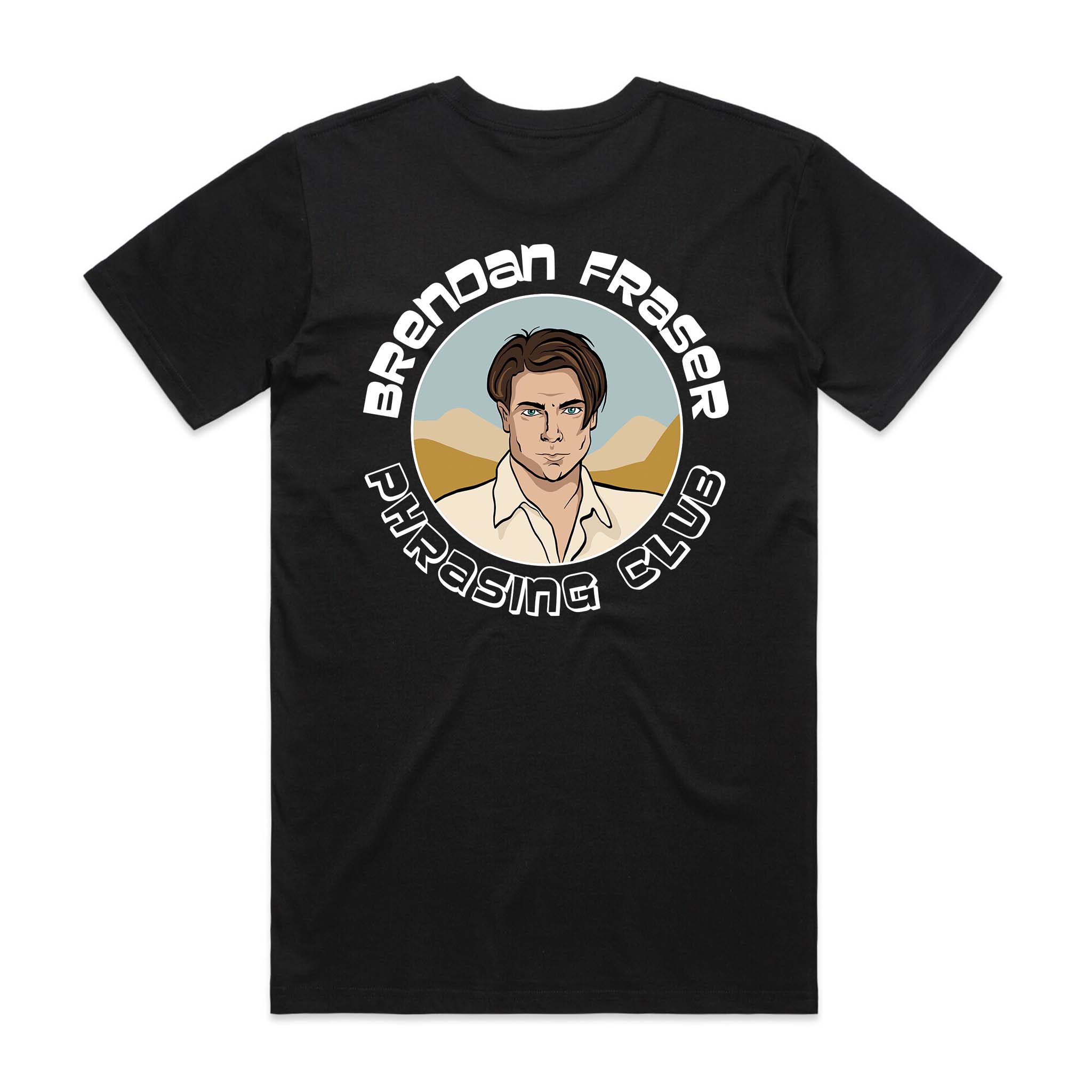 Brendan Fraser Phrasing Club Tee Hoodie, Sweatshirt | CiraTrend.com (Image 2)