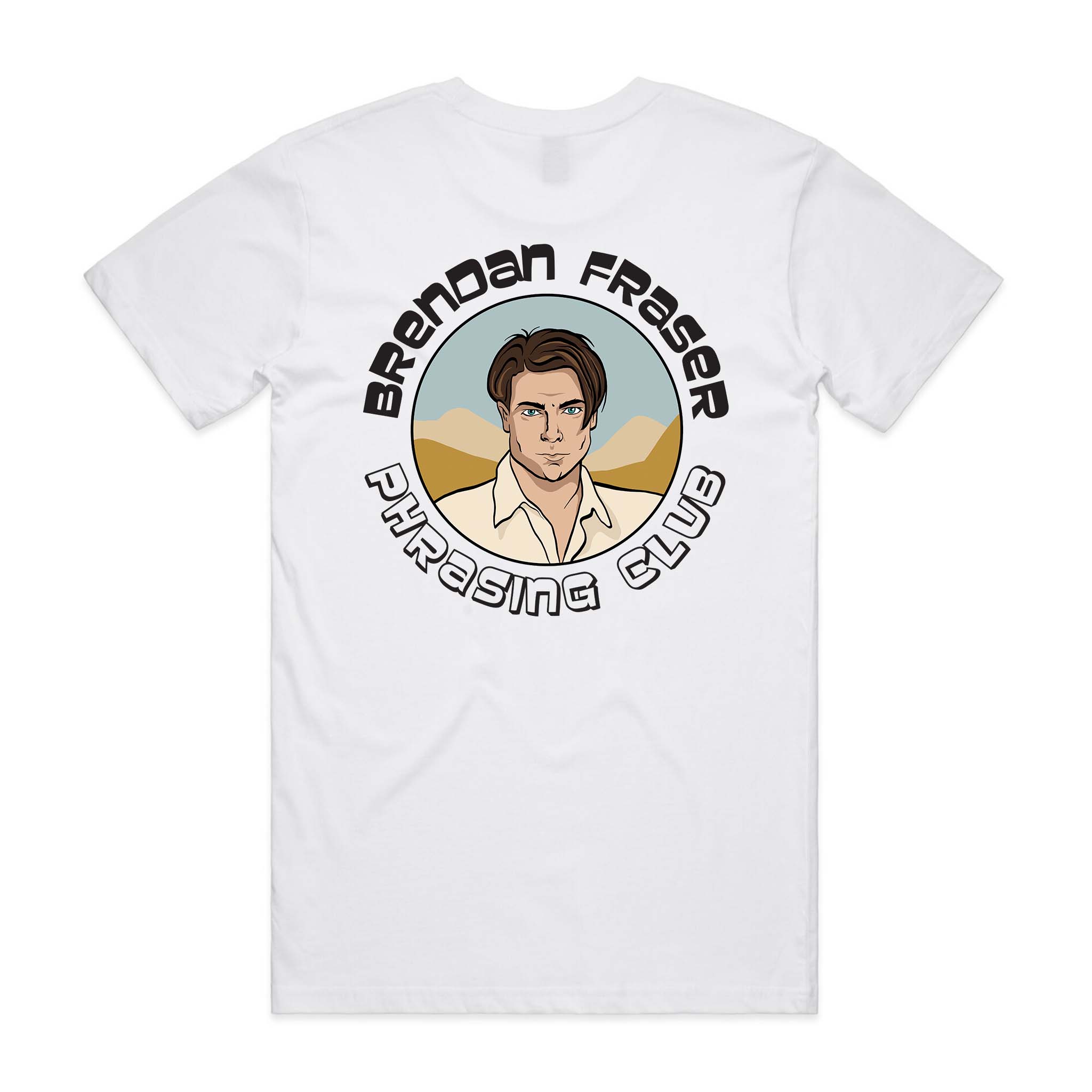 Brendan Fraser Phrasing Club Tee Hoodie, Sweatshirt | CiraTrend.com (Image 4)