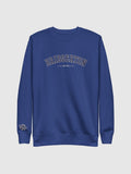 Bridgerton Varsity Embroidered Crewneck Sweatshirt [Team Royal] T-Shirts, Hoodie | CiraTrend.com (Image 1)
