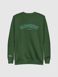 Bridgerton Varsity Embroidered Crewneck Sweatshirt [Forest Green] T-Shirts, Hoodie | CiraTrend.com (Image 1)