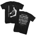 Bruce Lee Mens S/S T-Shirt - Stand Alone - Solid Black Hoodie, Sweatshirt | CiraTrend.com