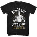 Bruce Lee Mens S/S T-Shirt - White Gold - Solid Black Hoodie, Sweatshirt | CiraTrend.com