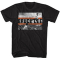 Bruce Lee Mens S/S T-Shirt - Fly Kick - Solid Black Hoodie, Sweatshirt | CiraTrend.com