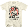Bruce Lee Mens S/S T-Shirt - Junfangungfu - Solid Natural Hoodie, Sweatshirt | CiraTrend.com