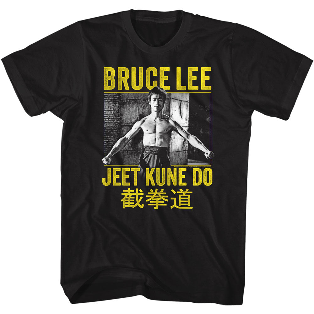 Bruce Lee Mens S/S T-Shirt - Jkd No Way As Way - Solid Black Hoodie, Sweatshirt | CiraTrend.com