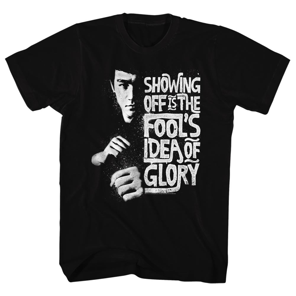 Bruce Lee Mens S/S T-Shirt - Cheeeeee - Solid Black Hoodie, Sweatshirt | CiraTrend.com