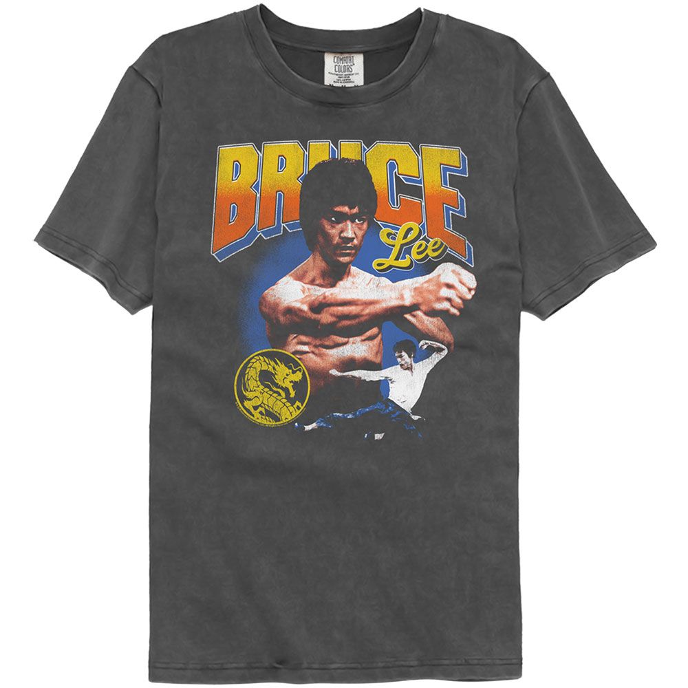 Bruce Lee Gradient Text Comfort Colors T-Shirt Hoodie, Sweatshirt | CiraTrend.com