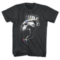 Bruce Lee Mens S/S T-Shirt - Splat Kick - Heather Black Heather Hoodie, Sweatshirt | CiraTrend.com