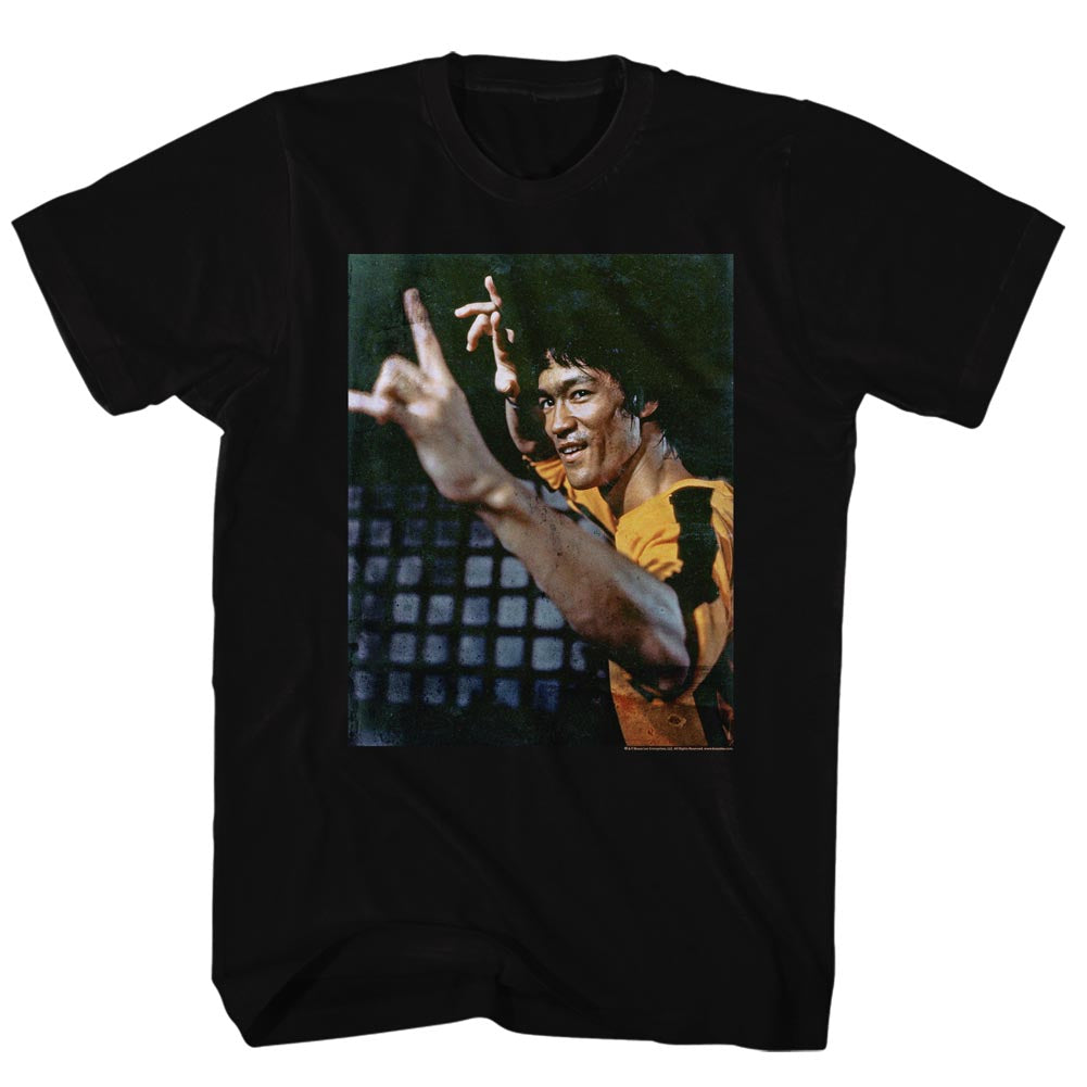 Bruce Lee Mens S/S T-Shirt - Yeeeaaahh - Solid Black Hoodie, Sweatshirt | CiraTrend.com