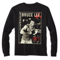 Bruce Lee Mens L/S T-Shirt - Bruce - Solid Black Hoodie, Sweatshirt | CiraTrend.com