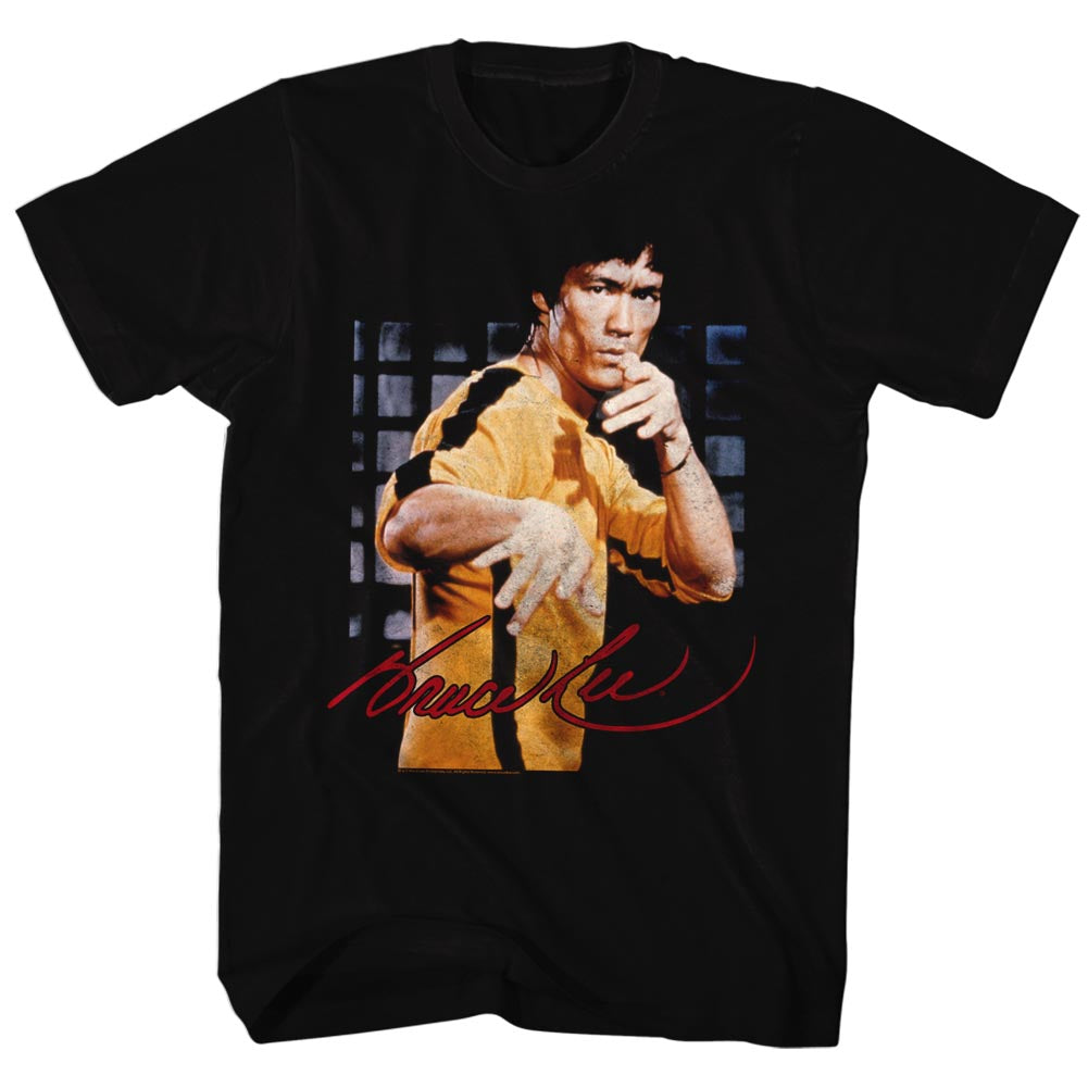 Bruce Lee Mens S/S T-Shirt - Brucelee - Solid Black Style001 Hoodie, Sweatshirt | CiraTrend.com