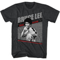 Bruce Lee Mens S/S T-Shirt - Bruce Lee Symbol - Heather Black Heather Hoodie, Sweatshirt | CiraTrend.com
