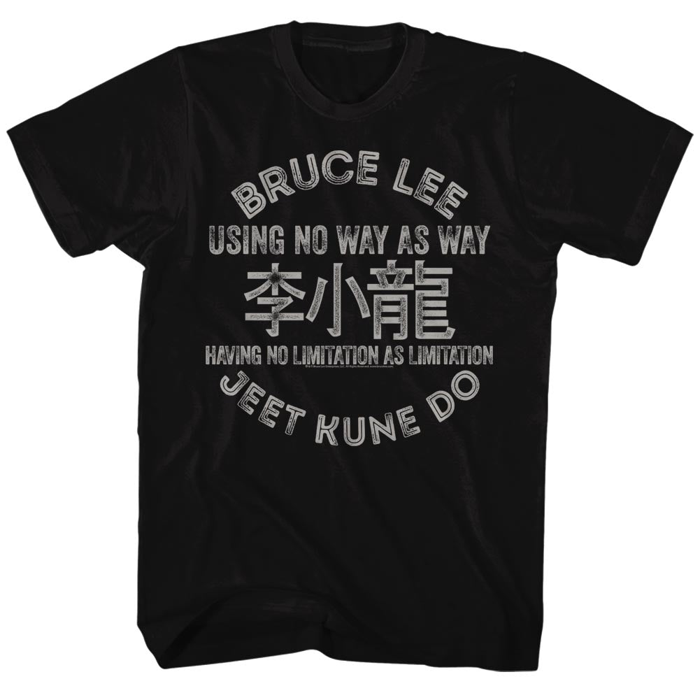 Bruce Lee Mens S/S T-Shirt - Symbols - Solid Black Hoodie, Sweatshirt | CiraTrend.com