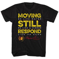 Bruce Lee Mens S/S T-Shirt - Be Like Lee - Solid Black Hoodie, Sweatshirt | CiraTrend.com