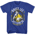 Bruce Lee Mens S/S T-Shirt - Idk - Solid Royal Hoodie, Sweatshirt | CiraTrend.com