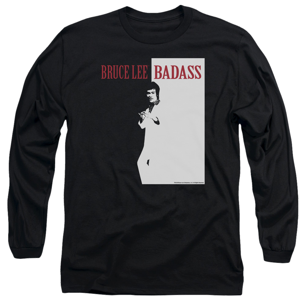 Bruce Lee Badass - Men's Long Sleeve T-Shirt Hoodie, Sweatshirt | CiraTrend.com