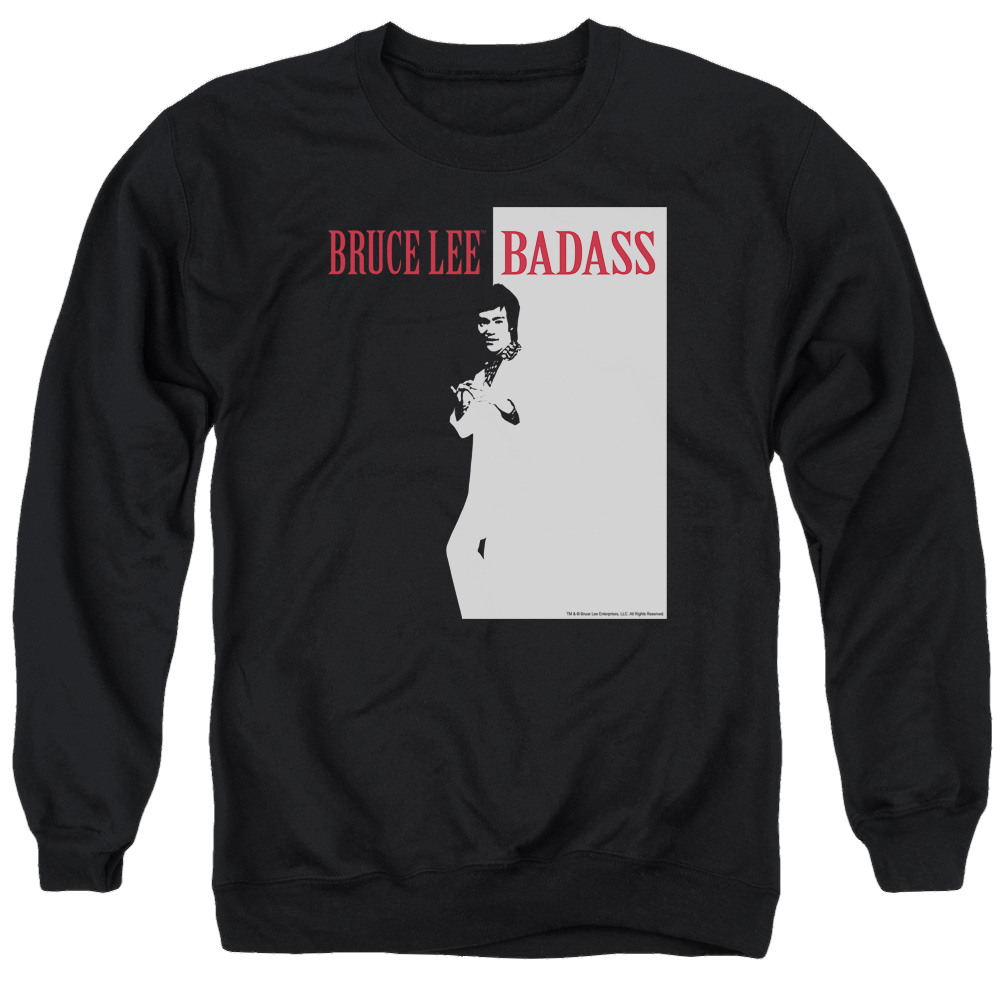 Bruce Lee Badass - Men's Crewneck Sweatshirt T-Shirts, Hoodie | CiraTrend.com