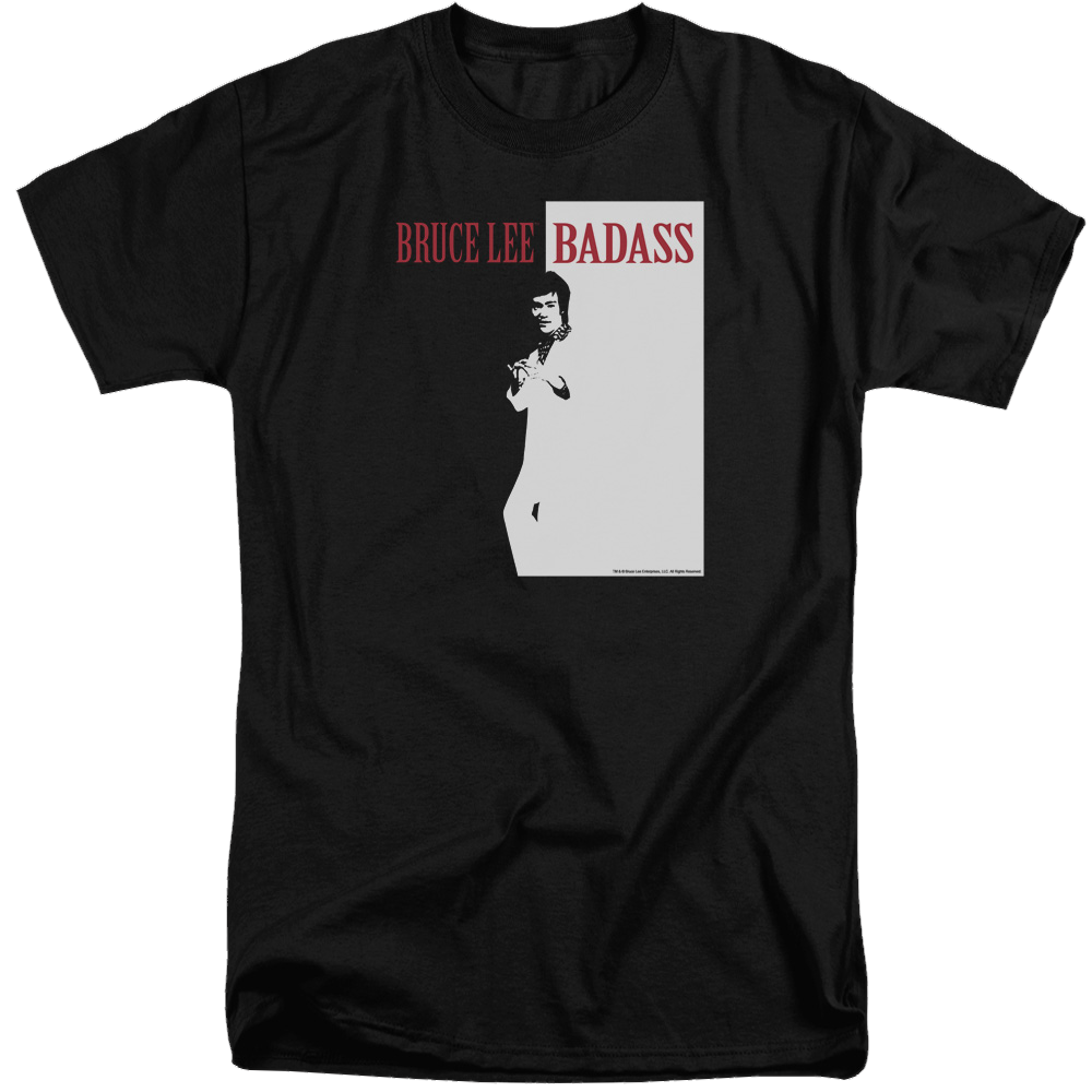 Bruce Lee Badass - Men's Tall Fit T-Shirt Hoodie, Sweatshirt | CiraTrend.com