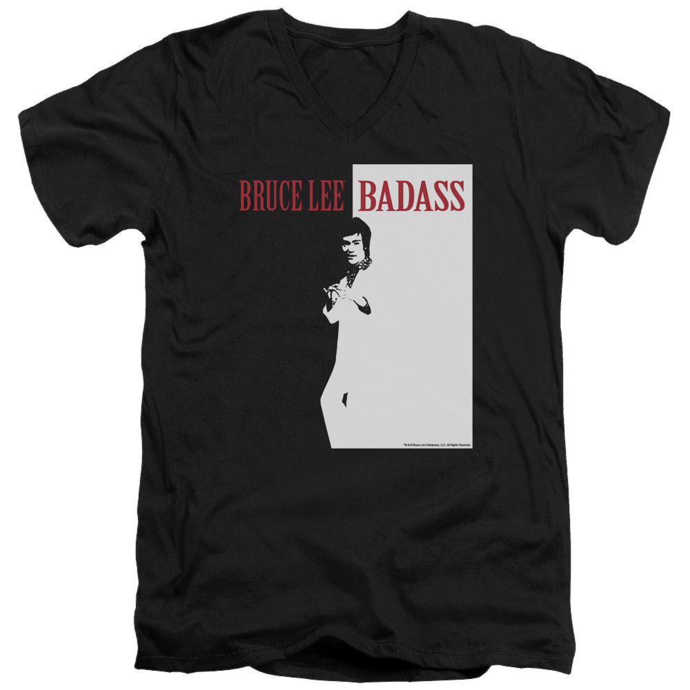 Bruce Lee Badass - Men's V-Neck T-Shirt Hoodie, Sweatshirt | CiraTrend.com
