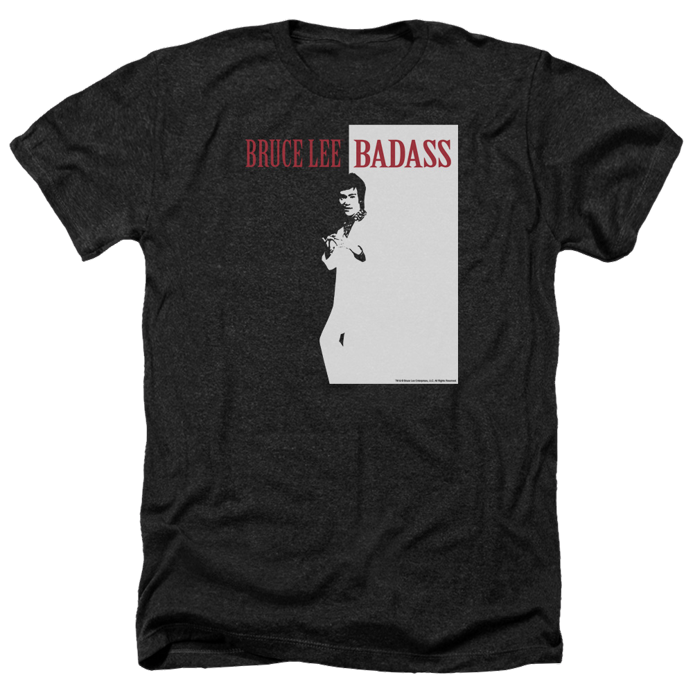 Bruce Lee Badass - Men's Heather T-Shirt Hoodie, Sweatshirt | CiraTrend.com