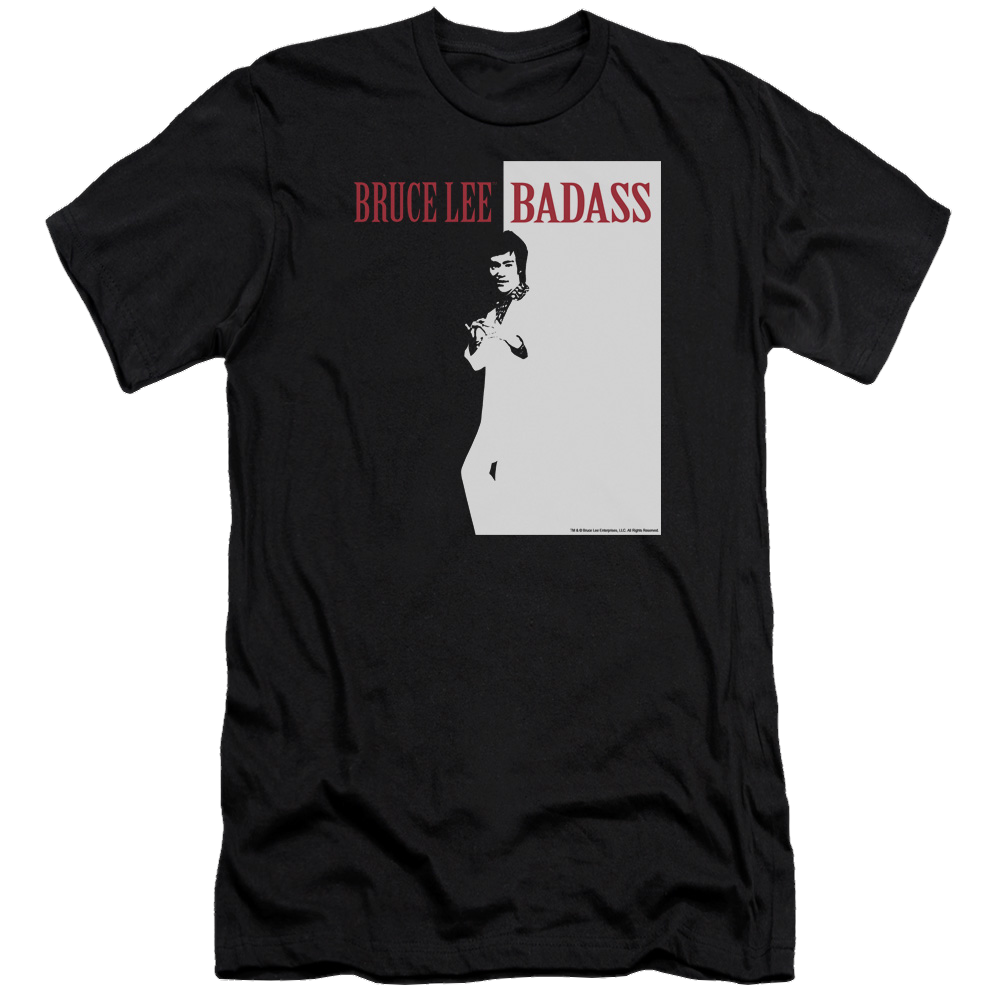 Bruce Lee Badass - Men's Premium Slim Fit T-Shirt Hoodie, Sweatshirt | CiraTrend.com