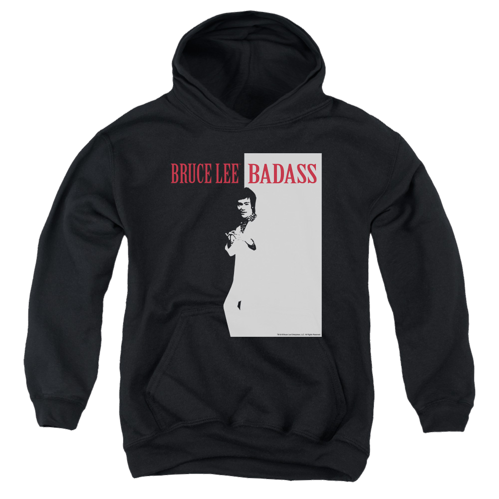 Bruce Lee Badass - Youth Hoodie (Ages 8-12) T-Shirts, Sweatshirt | CiraTrend.com