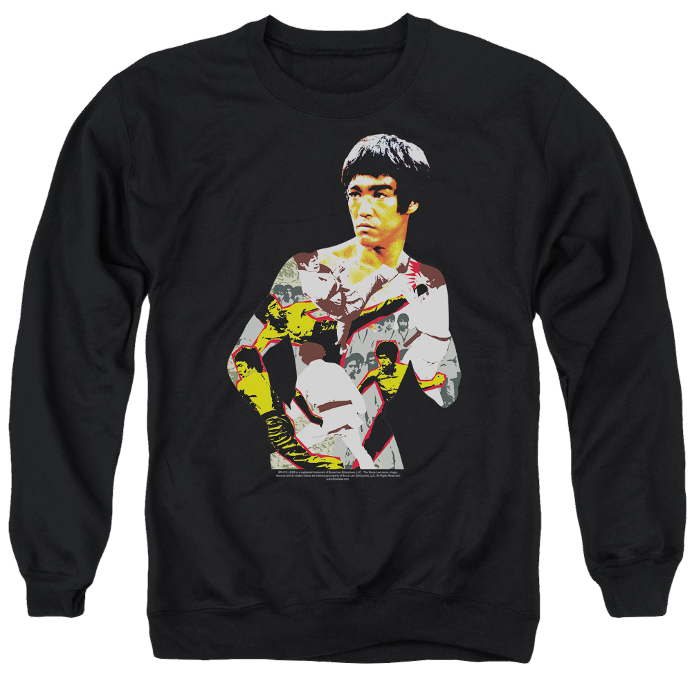 Bruce Lee Body Of Action - Men's Crewneck Sweatshirt T-Shirts, Hoodie | CiraTrend.com