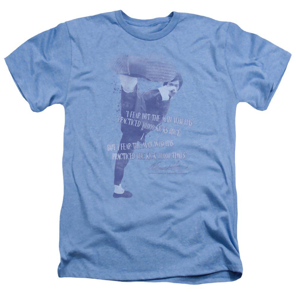 Bruce Lee 10,000 Kicks - Men's Heather T-Shirt Hoodie, Sweatshirt | CiraTrend.com