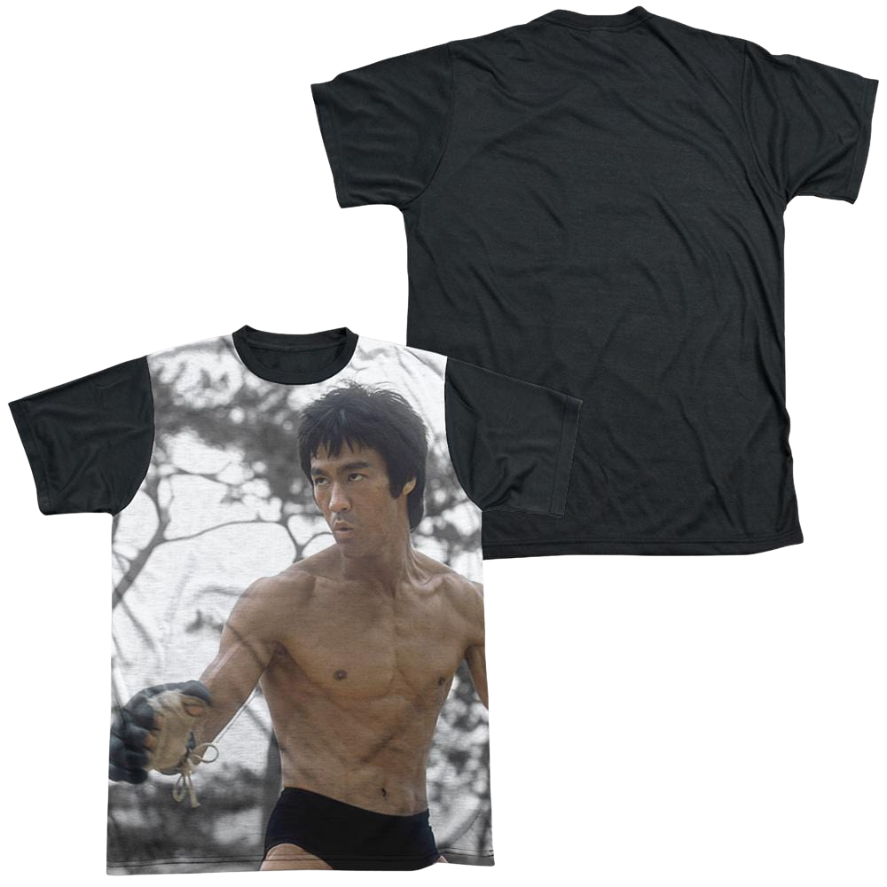 Bruce Lee Battle Ready - Men's Black Back T-Shirt Hoodie, Sweatshirt | CiraTrend.com