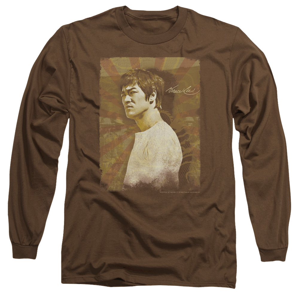 Bruce Lee Anger - Men's Long Sleeve T-Shirt Hoodie, Sweatshirt | CiraTrend.com