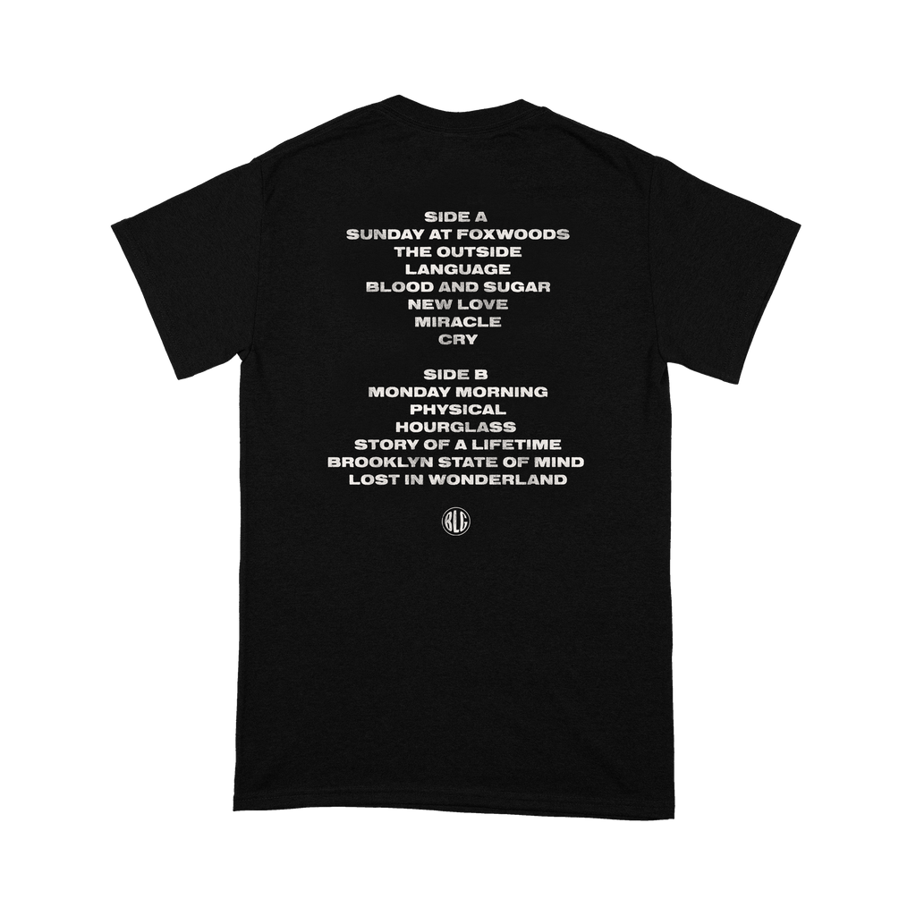 "Photo Tracks" Black T-Shirt