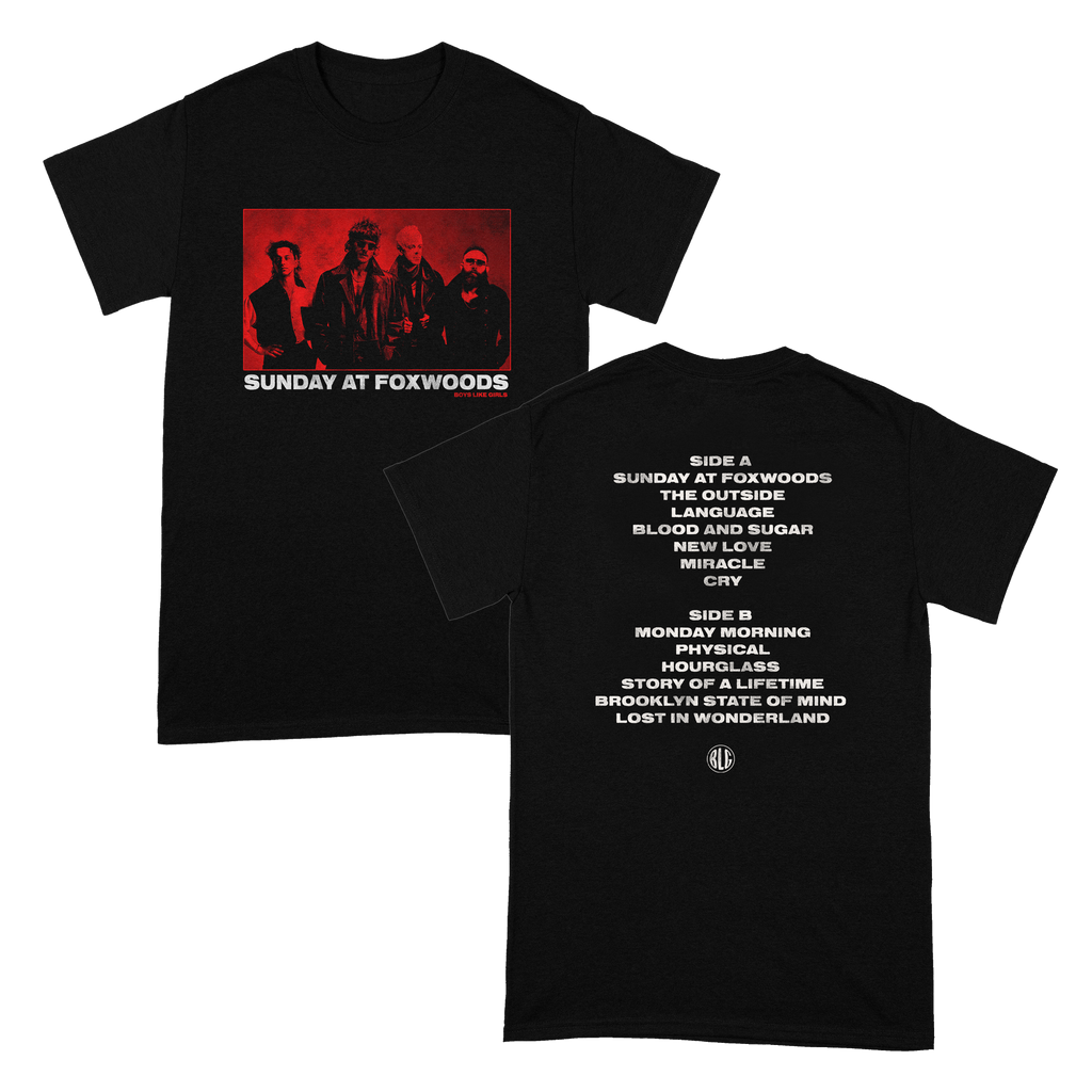 "Photo Tracks" Black T-Shirt