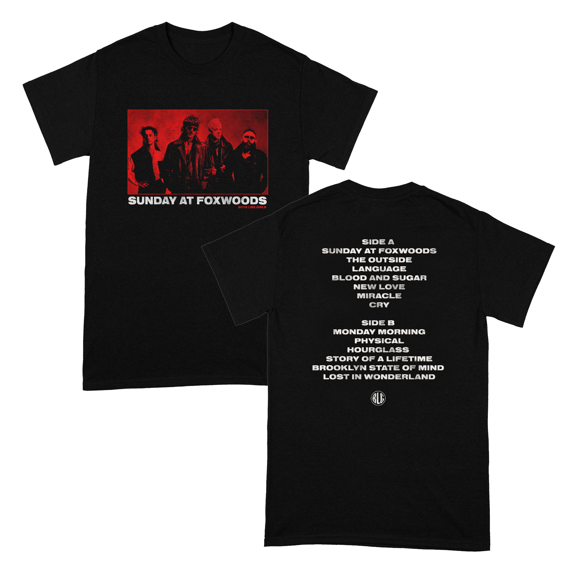 "Photo Tracks" Black T-Shirt