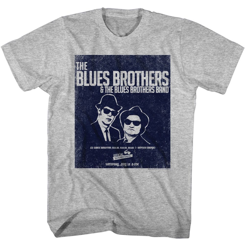 The Blues Brothers Blues Poster Official Heather T-Shirt Hoodie, Sweatshirt | CiraTrend.com