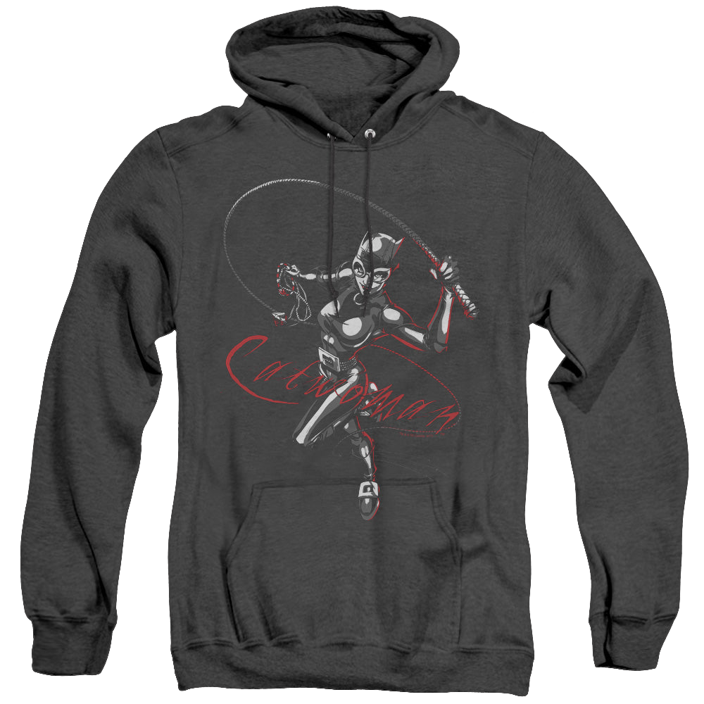 Catwoman Kitten With A Whip - Heather Pullover Hoodie T-Shirts, Sweatshirt | CiraTrend.com