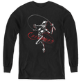 Catwoman Kitten With A Whip - Youth Long Sleeve T-Shirt Hoodie, Sweatshirt | CiraTrend.com