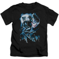 Catwoman Moonlight Cat - Kid's T-Shirt Hoodie, Sweatshirt | CiraTrend.com