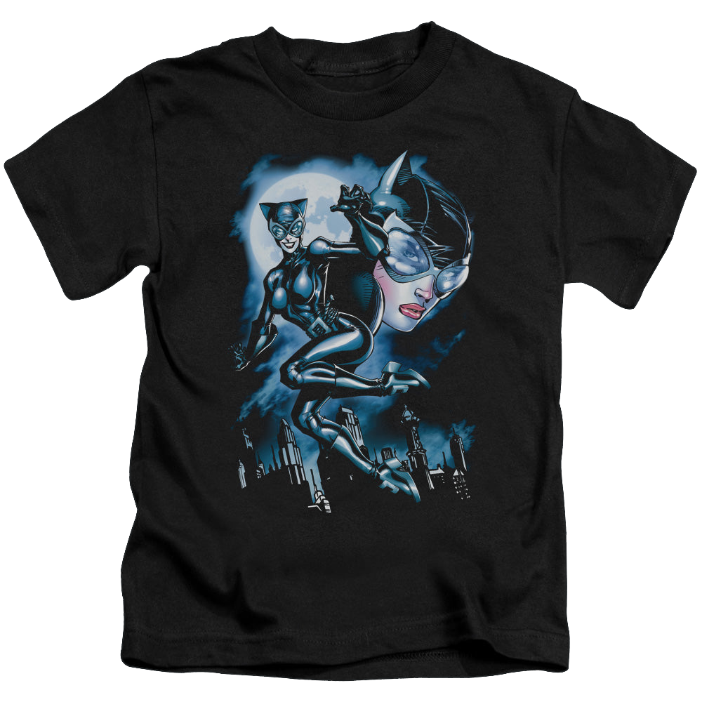 Catwoman Moonlight Cat - Kid's T-Shirt Hoodie, Sweatshirt | CiraTrend.com