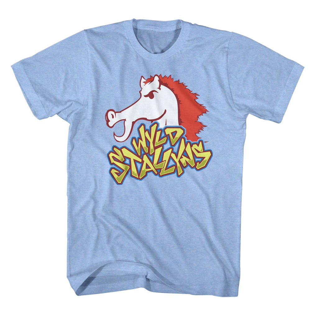 Bill And Ted Mens S/S T-Shirt - Stallyns - Heather Light Blue Heather Hoodie, Sweatshirt | CiraTrend.com
