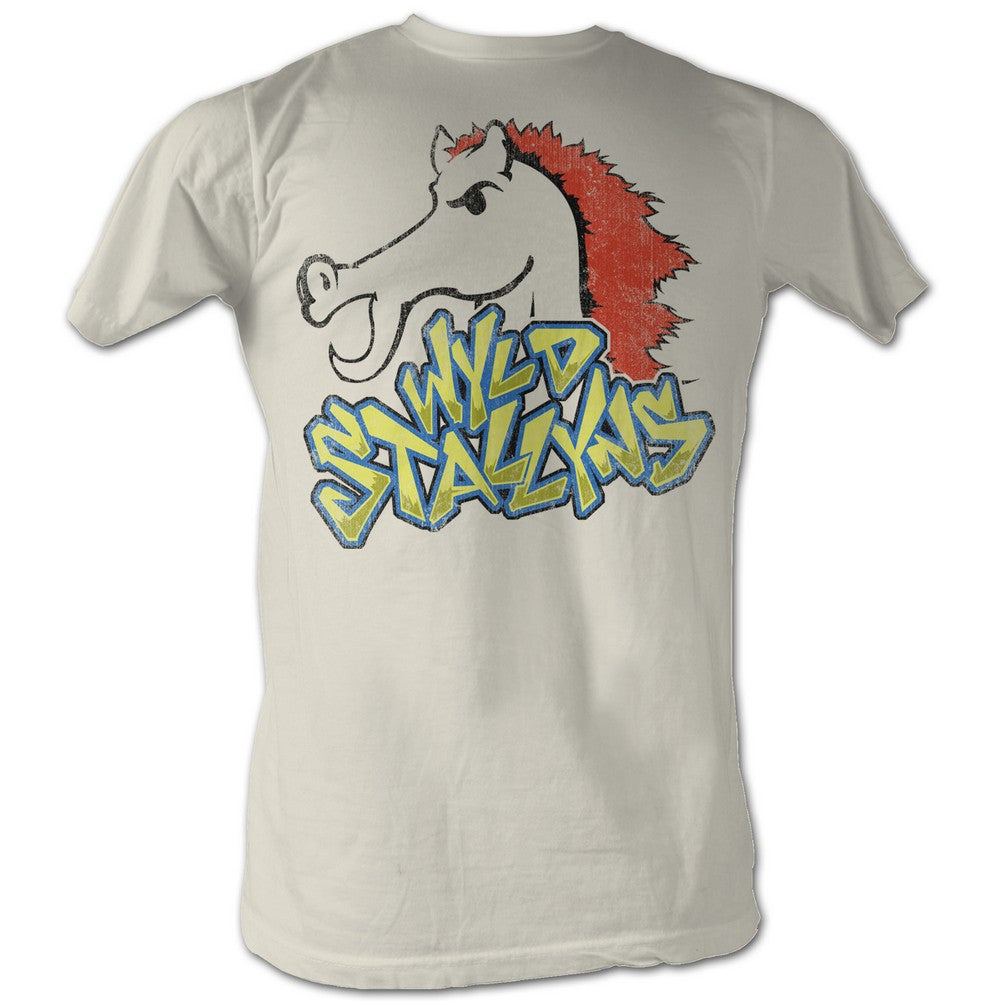 Bill And Ted Mens S/S T-Shirt - Stallyns 2 - Solid Natural Hoodie, Sweatshirt | CiraTrend.com