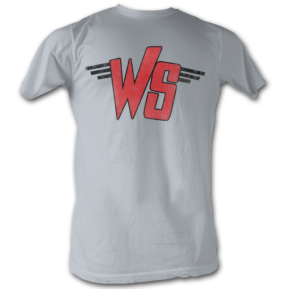 Bill And Ted Mens S/S T-Shirt - Ws Logo - Solid Silver Hoodie, Sweatshirt | CiraTrend.com