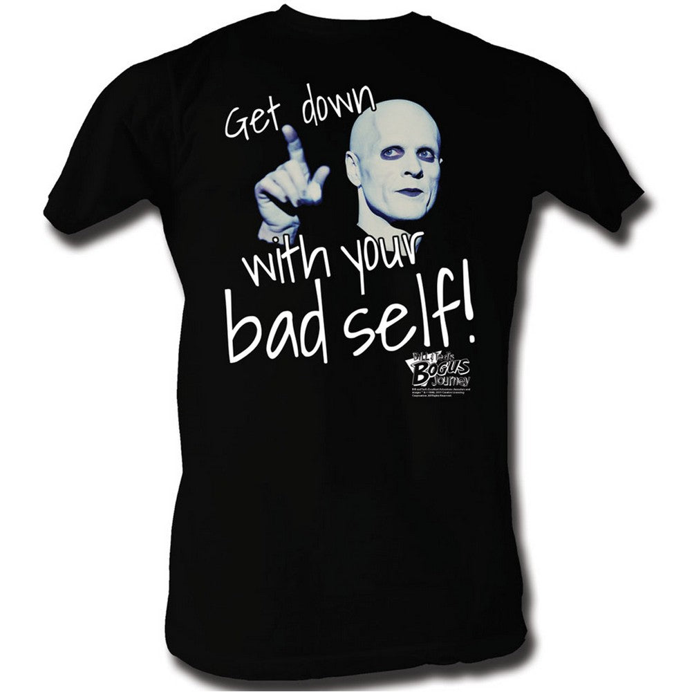 Bill And Ted Mens S/S T-Shirt - Get Down - Solid Black Hoodie, Sweatshirt | CiraTrend.com
