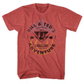 Bill Ted S S Bill & Ted Bolt Heather Red Heather T-Shirts, Hoodie, Sweatshirt
