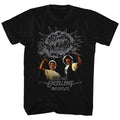 Bill And Ted Mens S/S T-Shirt - Gray Wyld Stalyns - Solid Black Hoodie, Sweatshirt | CiraTrend.com