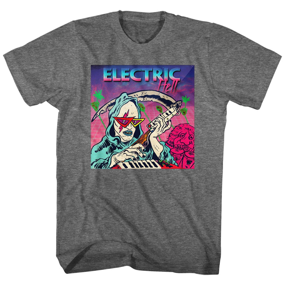 Bill Ted S S Electric Hell Heather Graphite Heather T-Shirts, Hoodie, Sweatshirt