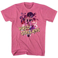 Bill And Ted Mens S/S T-Shirt - Wyld - Heather Retro Pink Heather Hoodie, Sweatshirt | CiraTrend.com