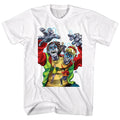 Bill And Ted Mens S/S T-Shirt - Robot Dudes - Solid White Hoodie, Sweatshirt | CiraTrend.com